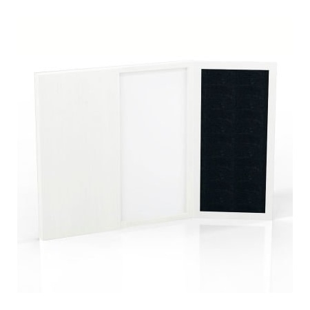 Safco Safco Medina Series Presentation Board Textured Sea Salt MNPBTSS